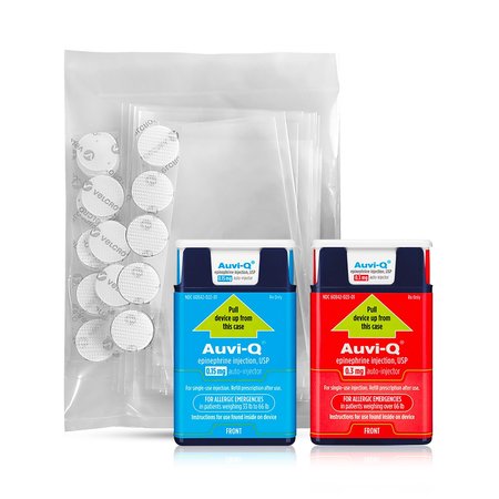 AEK AuviQ Allerject Epinephrine Storage Polybag Kit 15 Pack EN9355